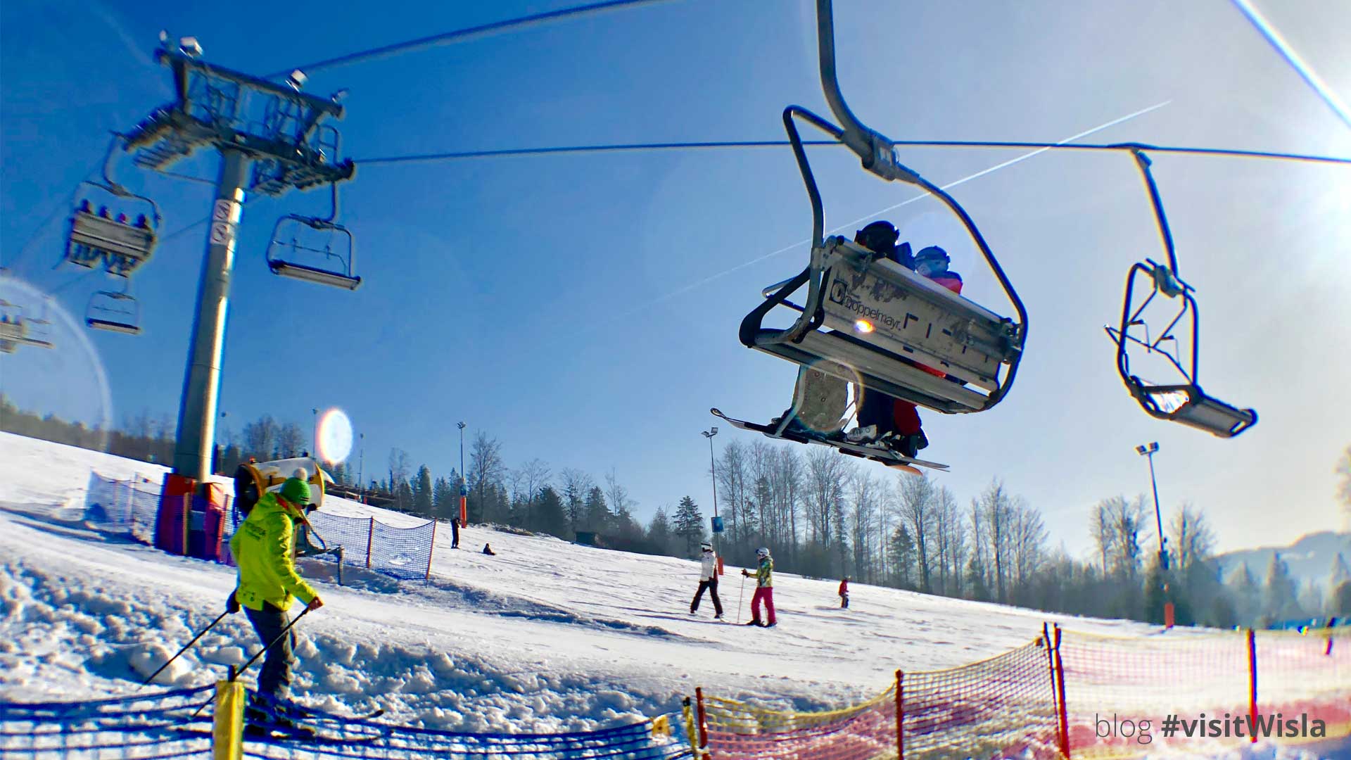 Bardzo dobre warunki narciarskie w Wiśle i idealna pogoda